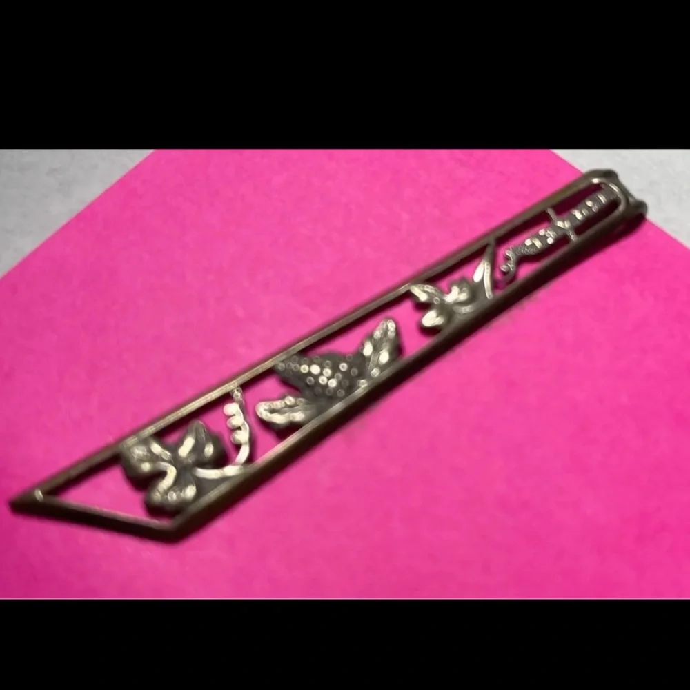 💴 Vtg Rare Israel Tie Clip💴